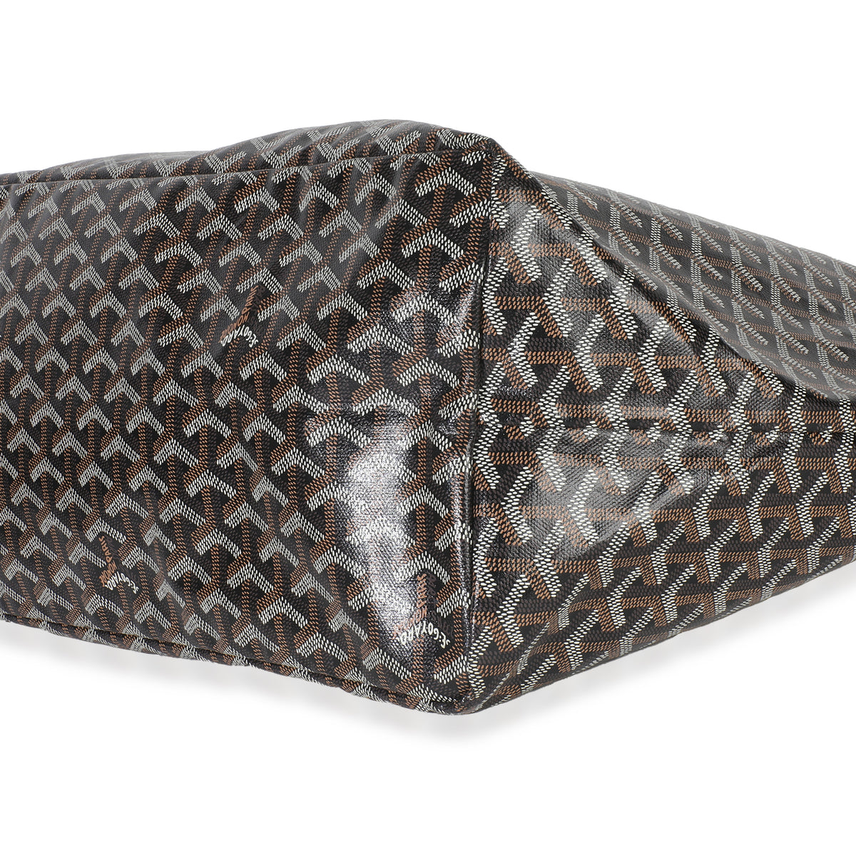 Gold Black Goyardine Canvas Saint Louis GM