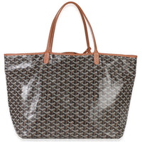 Gold Black Goyardine Canvas Saint Louis GM