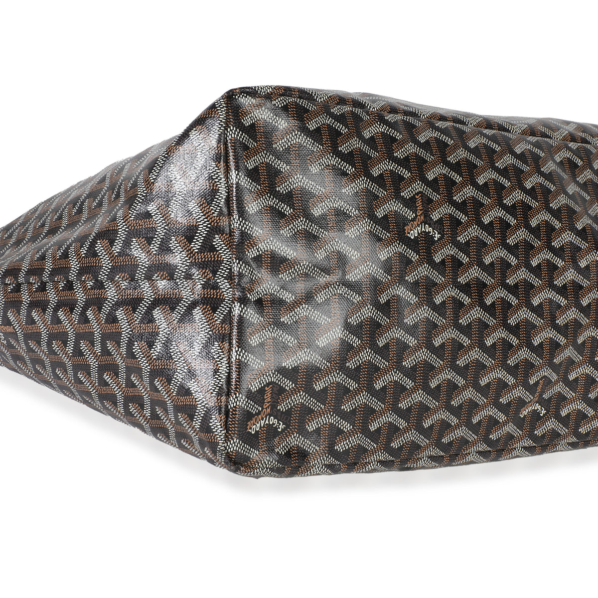 Gold Black Goyardine Canvas Saint Louis GM