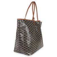 Gold Black Goyardine Canvas Saint Louis GM