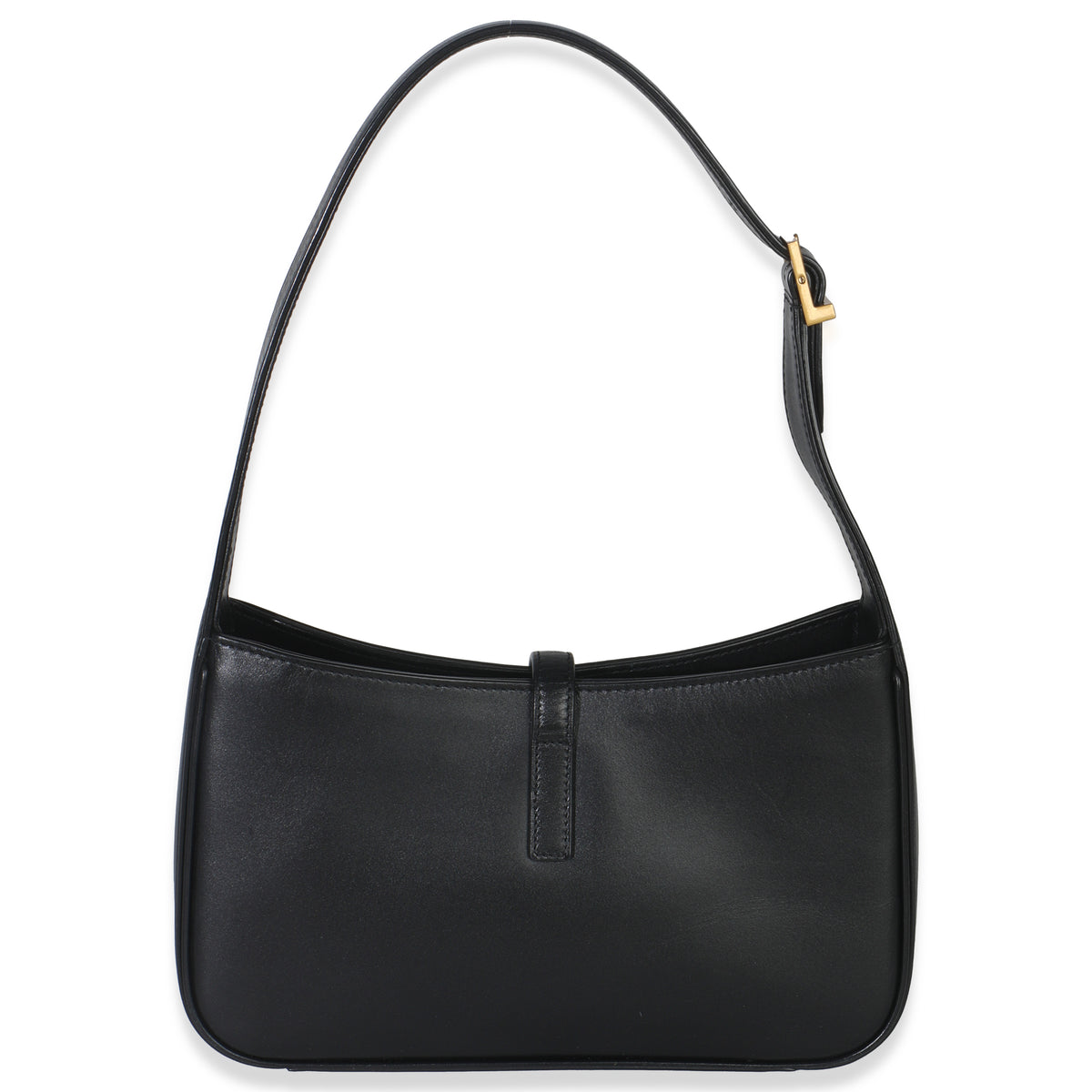 Black Smooth Calfskin Le 5 A 7 Hobo
