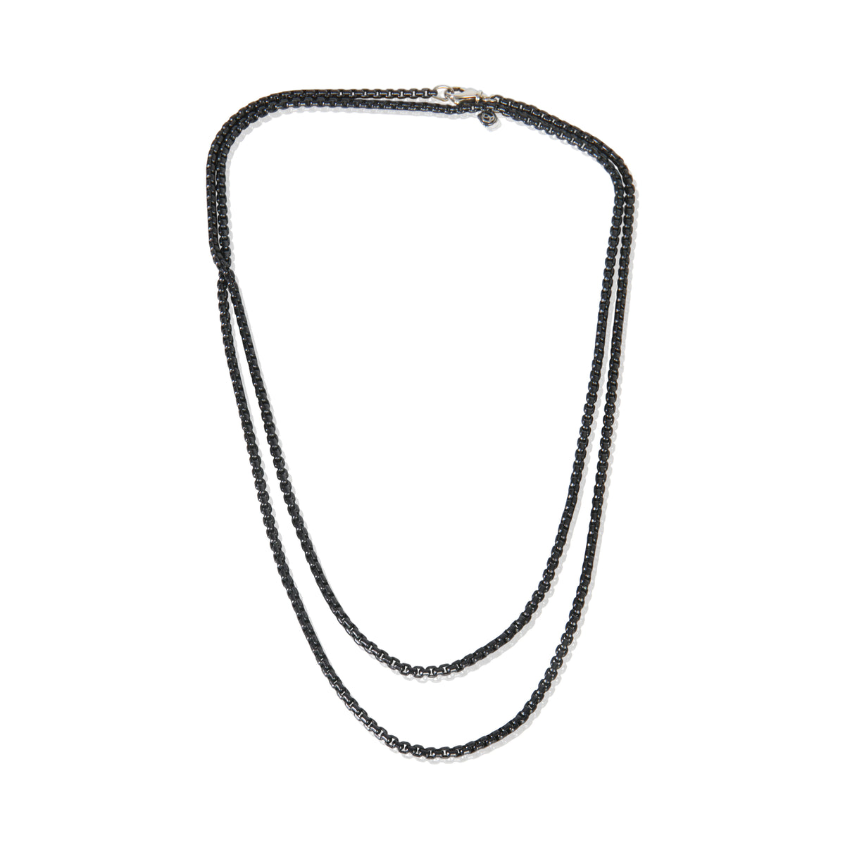 Sterling Silver  Box Chain Necklace
