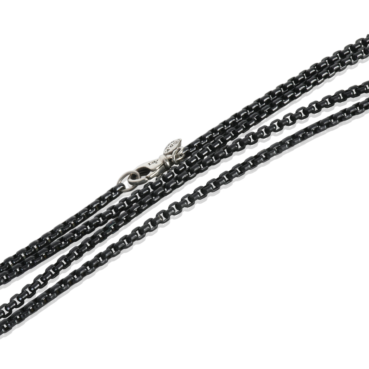 Sterling Silver  Box Chain Necklace