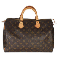 Monogram Canvas Speedy 35