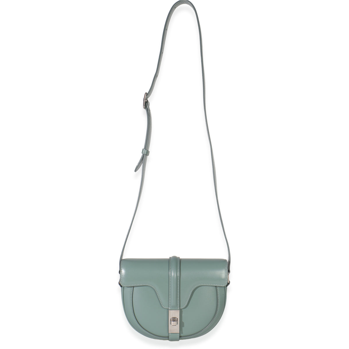 Celine Celadon Satinated Calfskin Besace Small 16 Handbag av