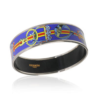 Wide Enamel Bracelet
