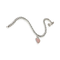 Sterling Silver Diamond Return To Tiffany Bracelet