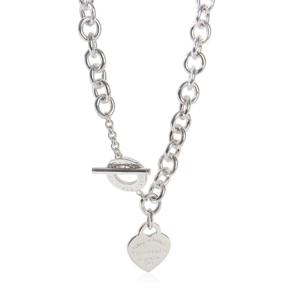 Sterling Silver  Return To Tiffany Necklace