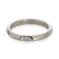 Platinum Diamond Tiffany True Band