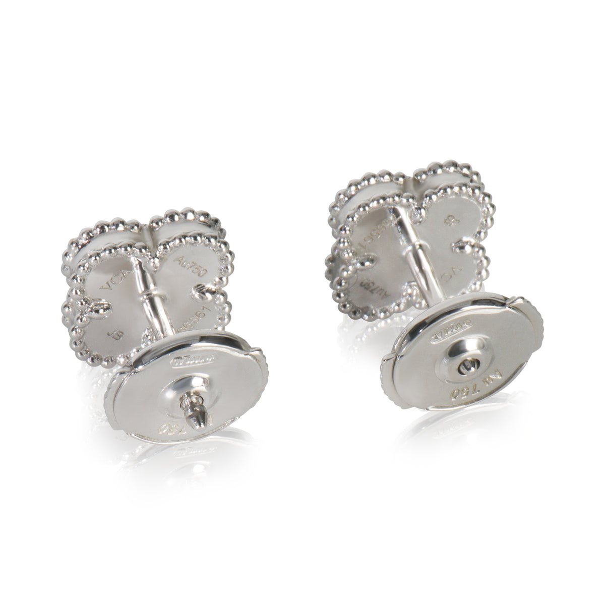 Yellow Gold Turquoise Sweet Alhambra Earrings