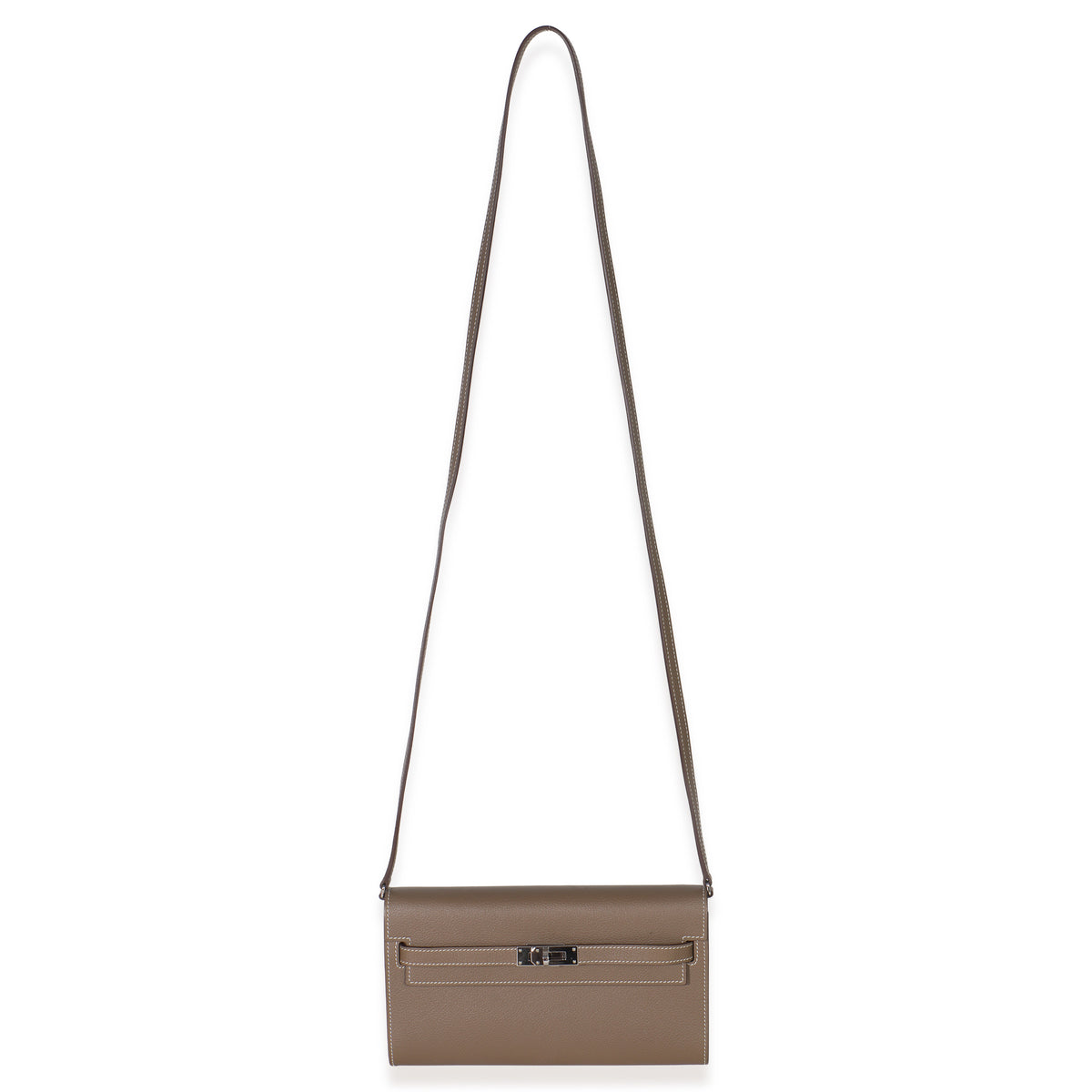 Etoupe Evercolor Kelly Wallet To Go PHW