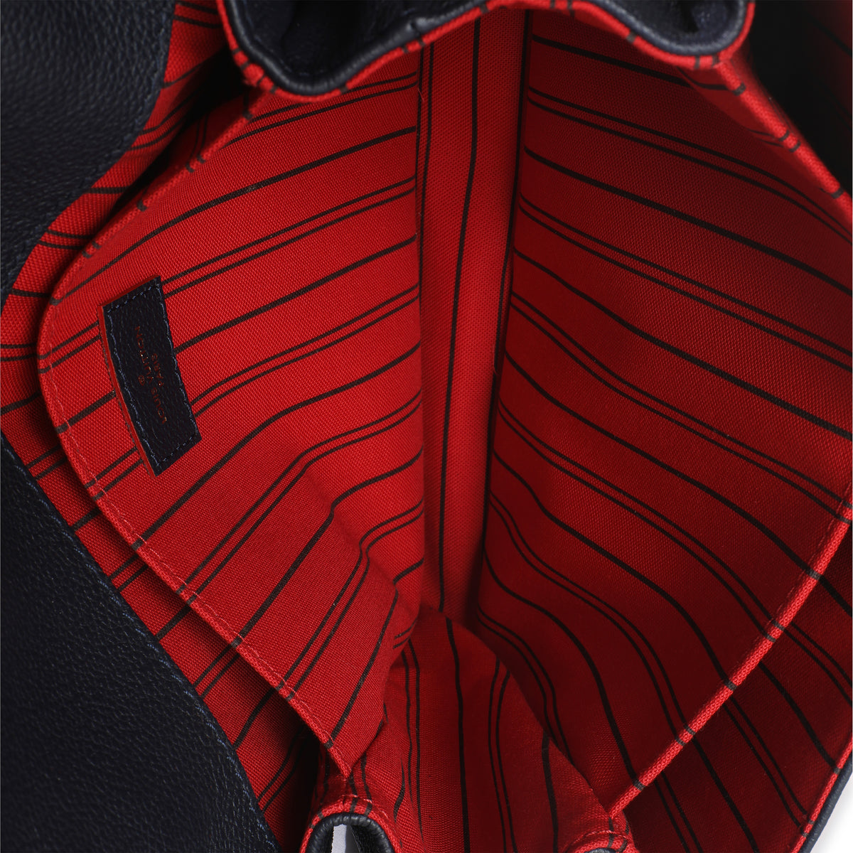 Marine Rouge Empreinte Pochette Metis