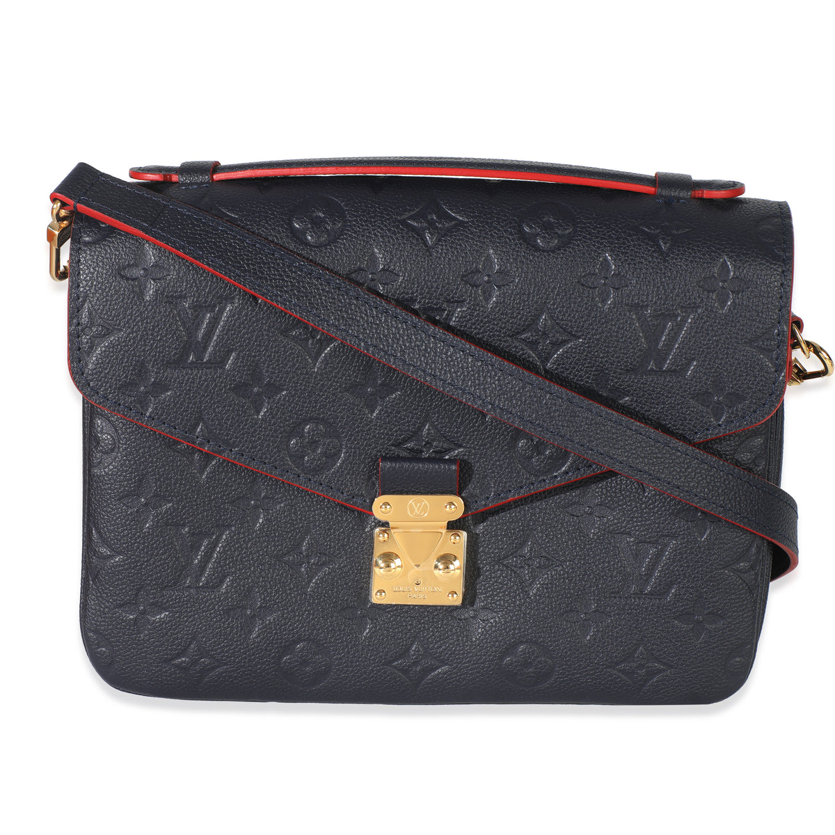 Marine Rouge Empreinte Pochette Metis