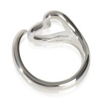 Sterling Silver  Elsa Peretti Open Heart Ring