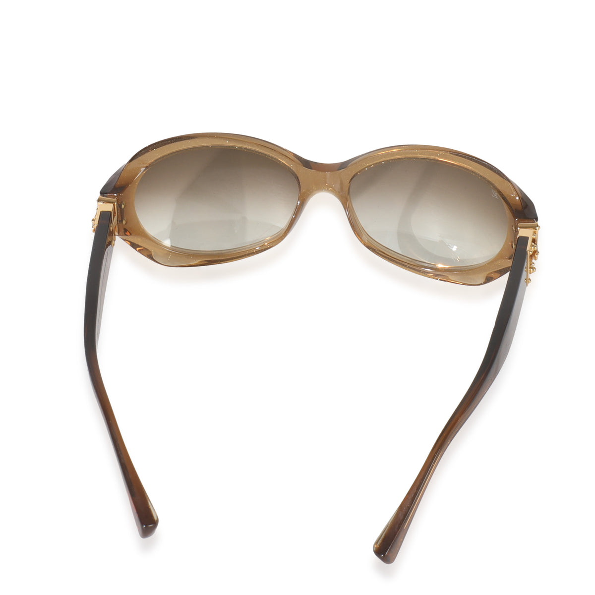 Brown Glitter Acetate Soupcon Sunglasses