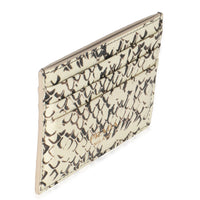 Yellow Ayers Python Logo Card Case