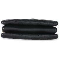 Louis Vuitton Black Monogram Embossed Lambskin Coussin PM Handbag box
