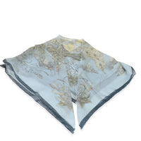 Green Sheer Silk Pythagorean Scarf 90