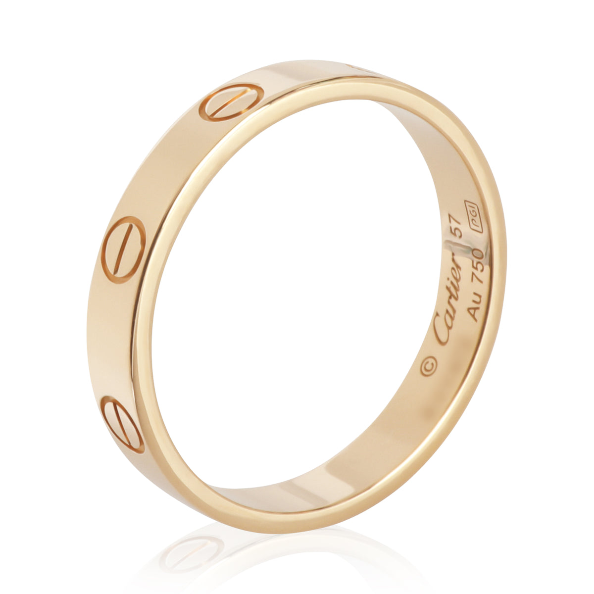 Yellow Gold  Small Model Love Ring