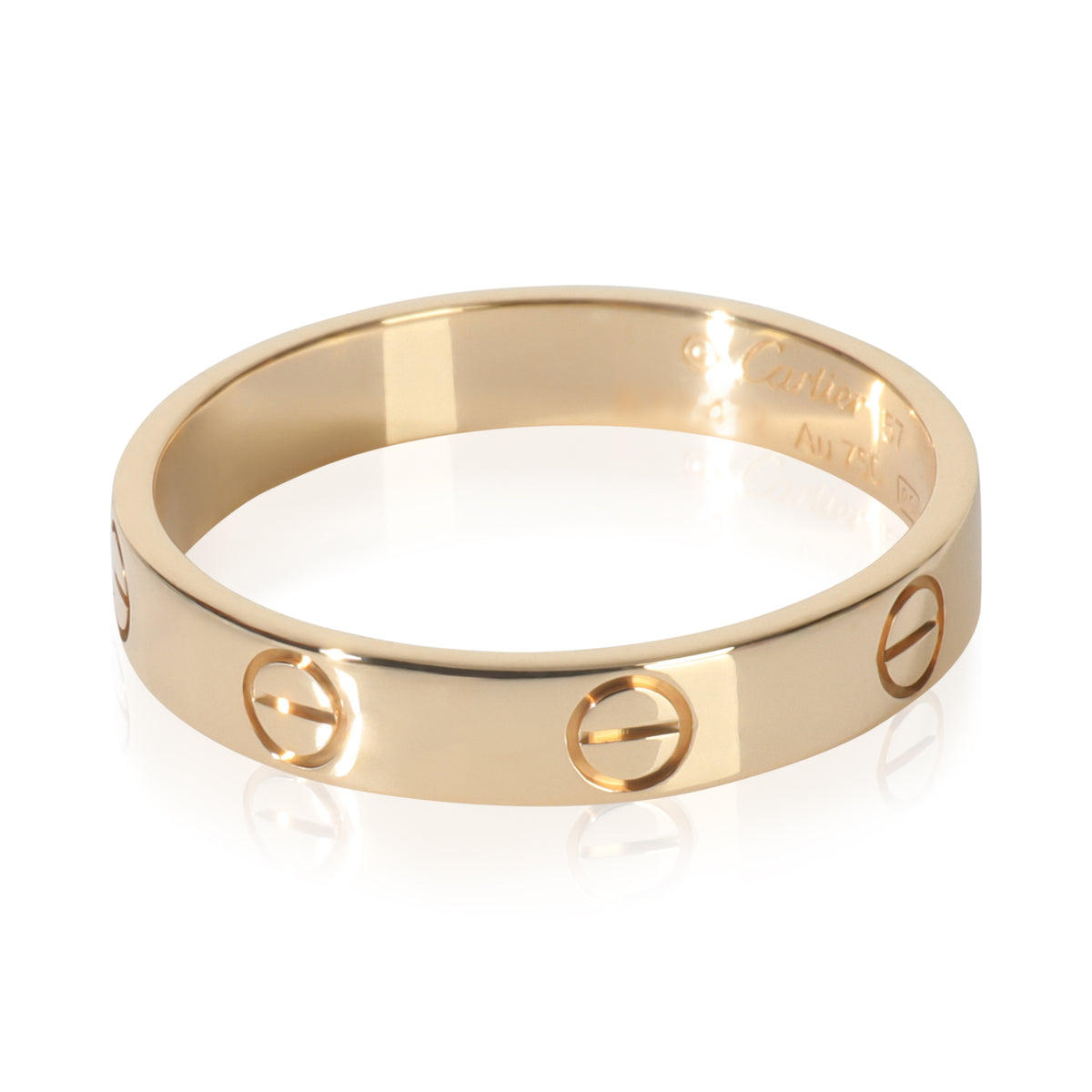 Yellow Gold  Small Model Love Ring