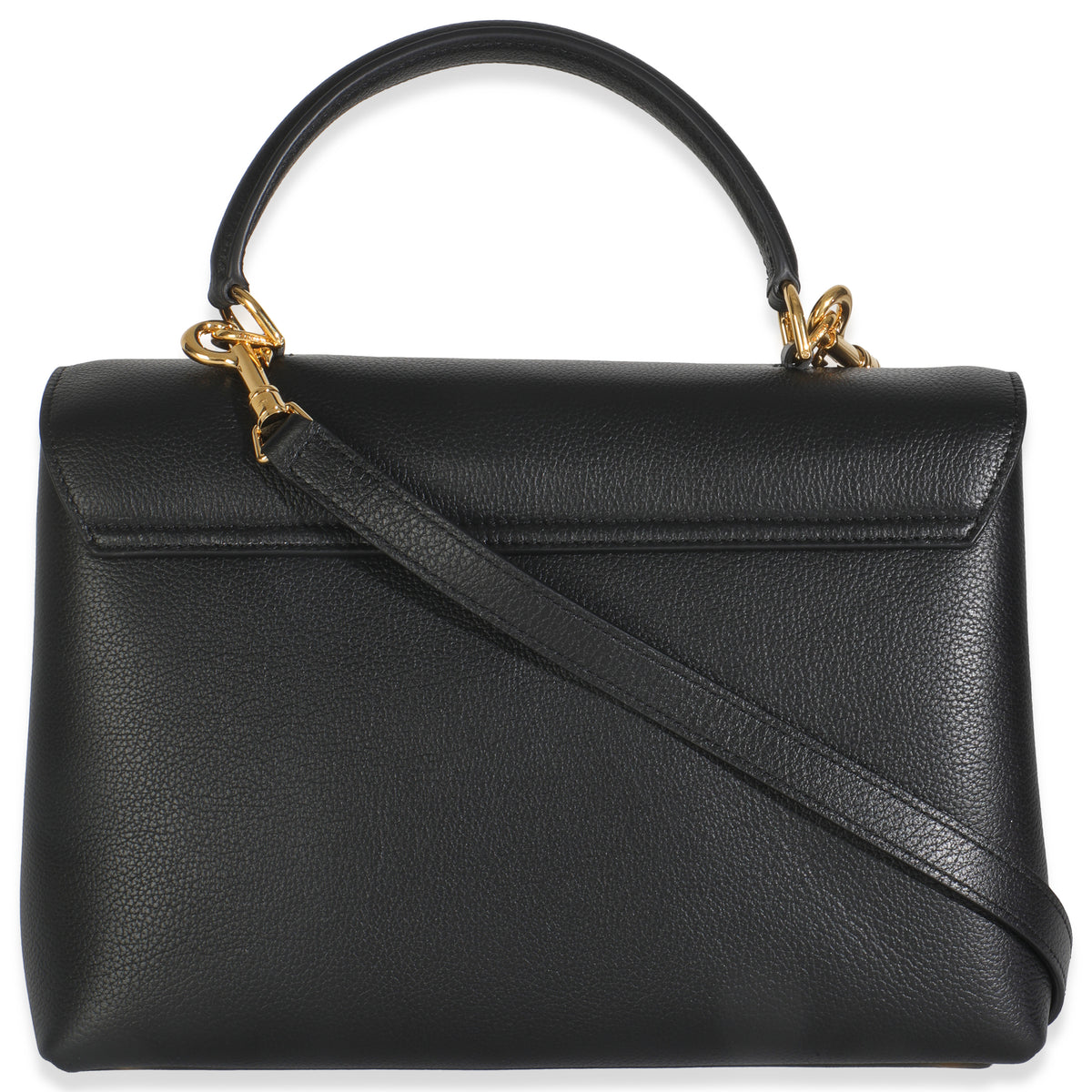 Black Supple Calfskin Medium Nino Bag