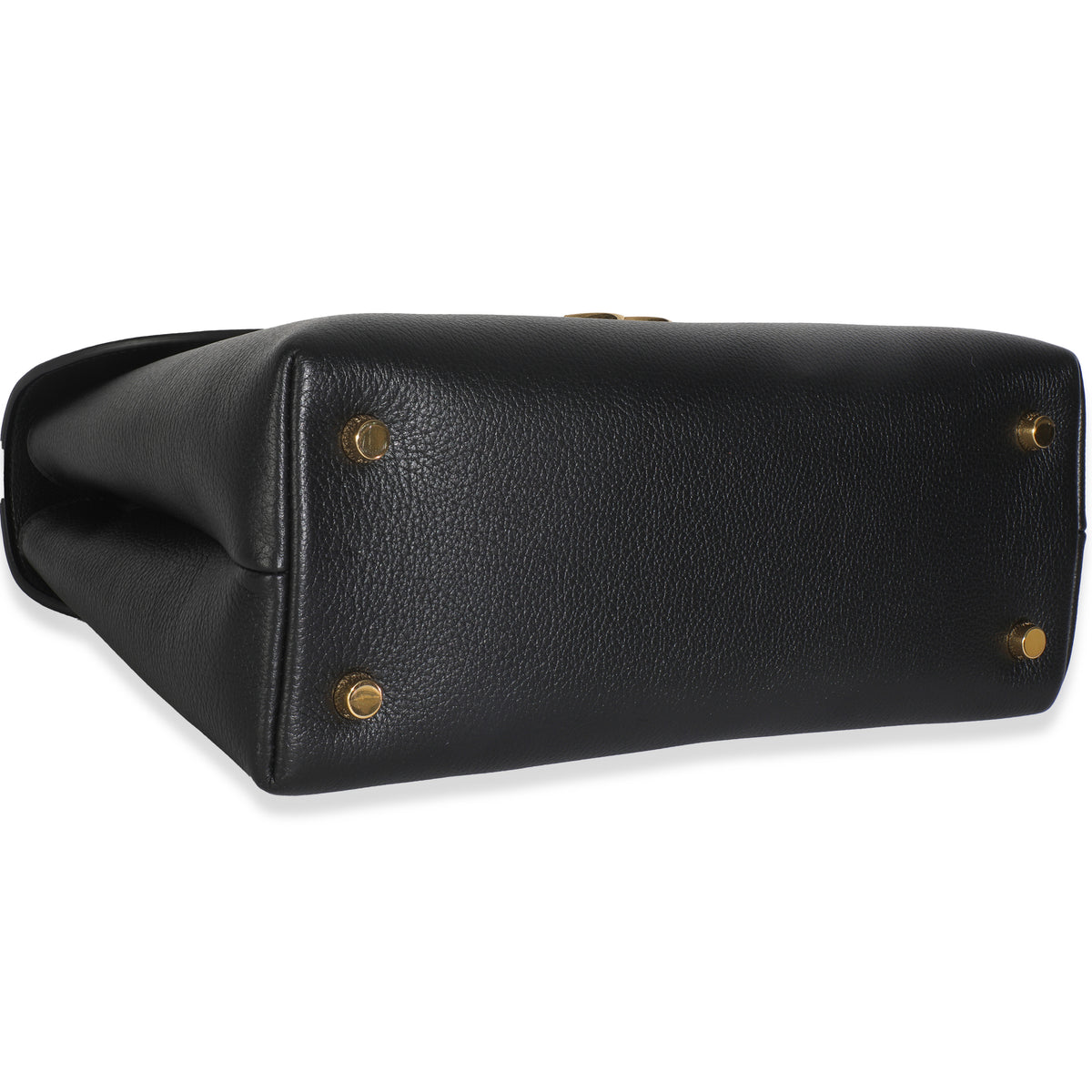 Black Supple Calfskin Medium Nino Bag