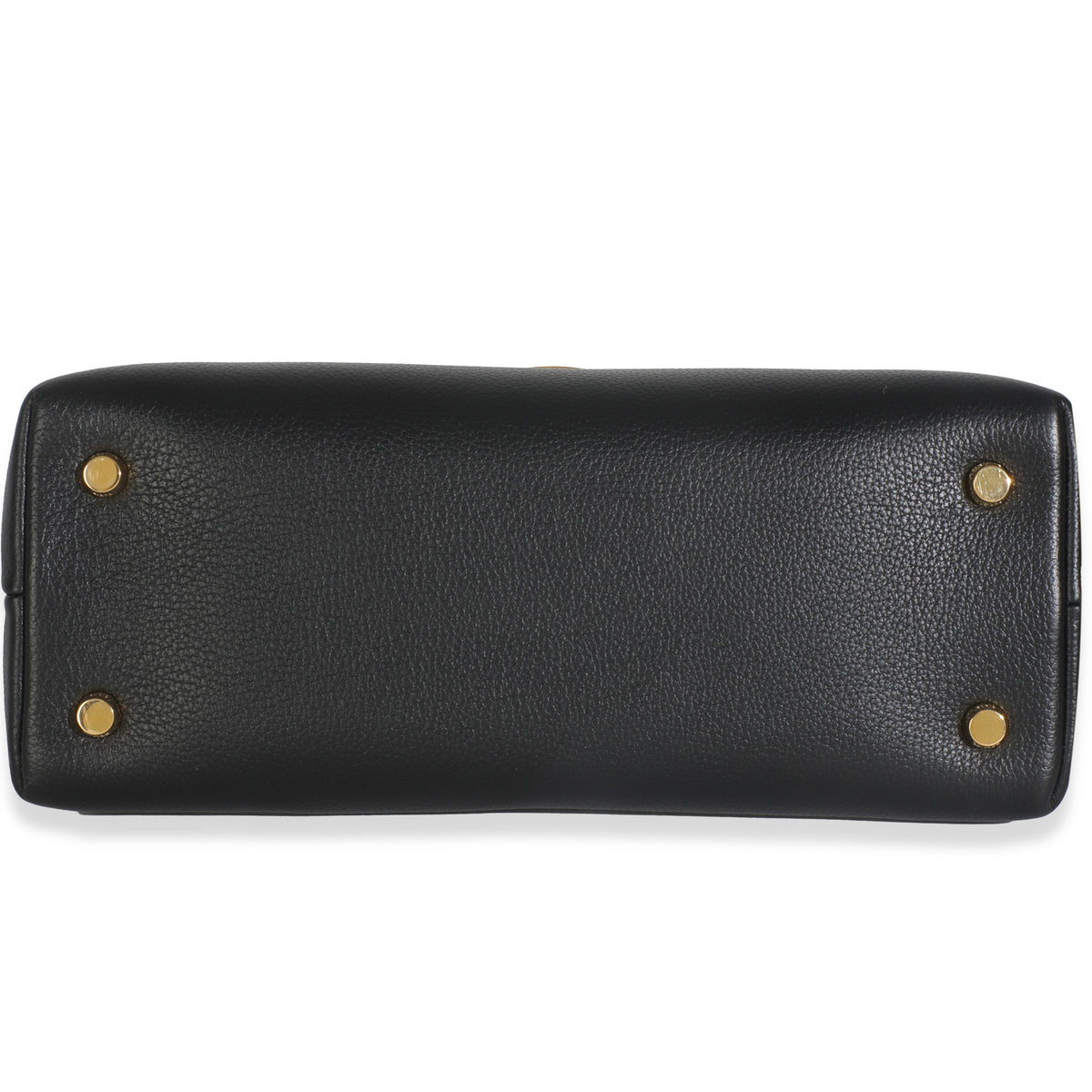 Black Supple Calfskin Medium Nino Bag