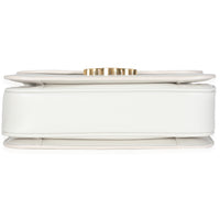 Rice Shiny Calfskin Classique Triomphe Bag