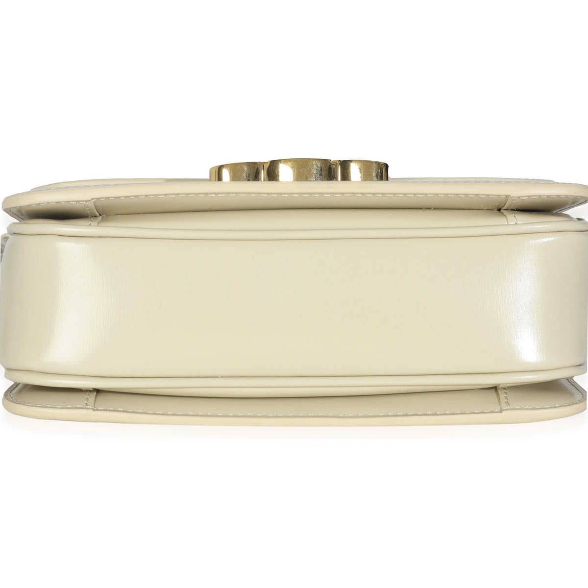 Light Stone Shiny Calfskin Classique Triomphe Bag