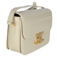 Light Stone Shiny Calfskin Classique Triomphe Bag