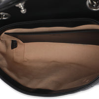 Black Aria Matelasse Calfskin Mini GG Marmont Shoulder Bag