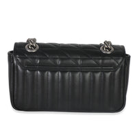 Black Aria Matelasse Calfskin Mini GG Marmont Shoulder Bag