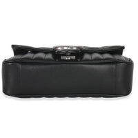 Black Aria Matelasse Calfskin Mini GG Marmont Shoulder Bag