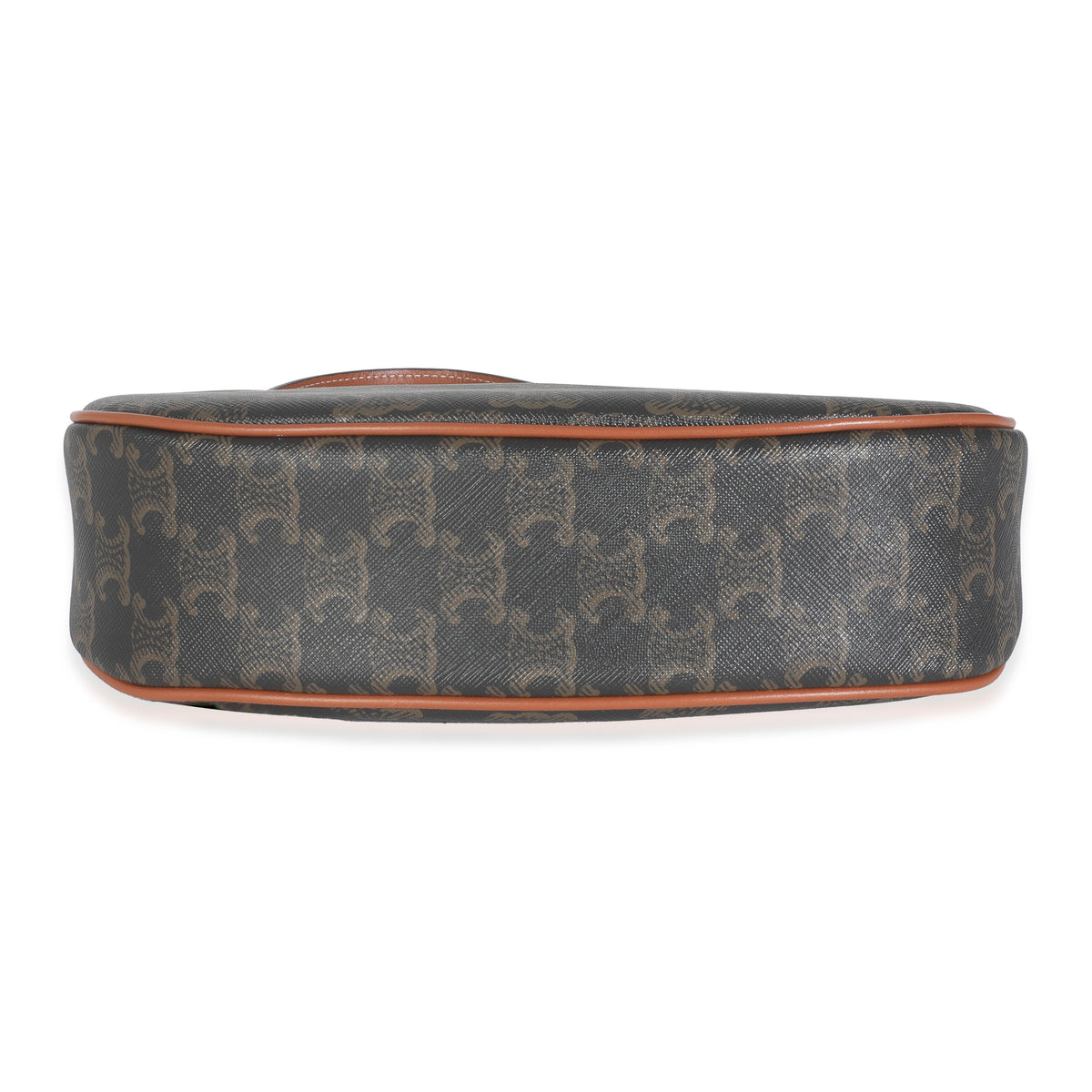 Celine Brown Triomphe Canvas Ava Bag Handbag stamp