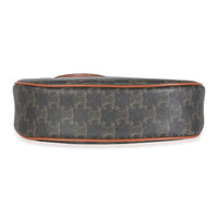 Celine Brown Triomphe Canvas Ava Bag Handbag stamp