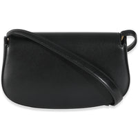 Saint Laurent Black Box Leather Voltaire Handbag bv
