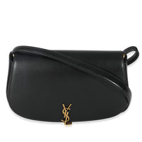 Saint Laurent Black Box Leather Voltaire Handbag fv