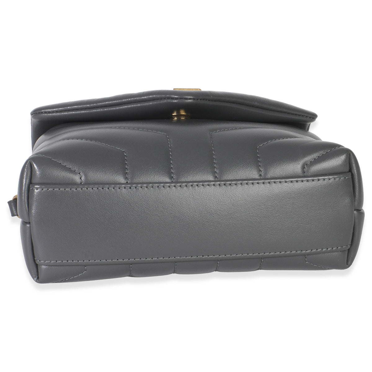 Dark Smog Y Quilted Calfskin Monogram Toy Loulou Crossbody