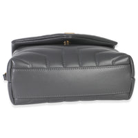 Dark Smog Y Quilted Calfskin Monogram Toy Loulou Crossbody