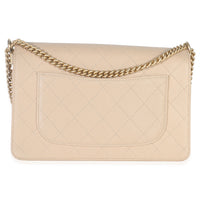 Chanel Beige Quilted Caviar Suede Lady Coco Chain Flap Bag Handbag bv