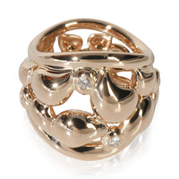 Tamara Comolli Yellow Gold Diamond Paveline Lace Ring fv