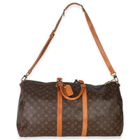 Monogram Canvas Keepall Bandouliere 55