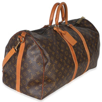 Monogram Canvas Keepall Bandouliere 55