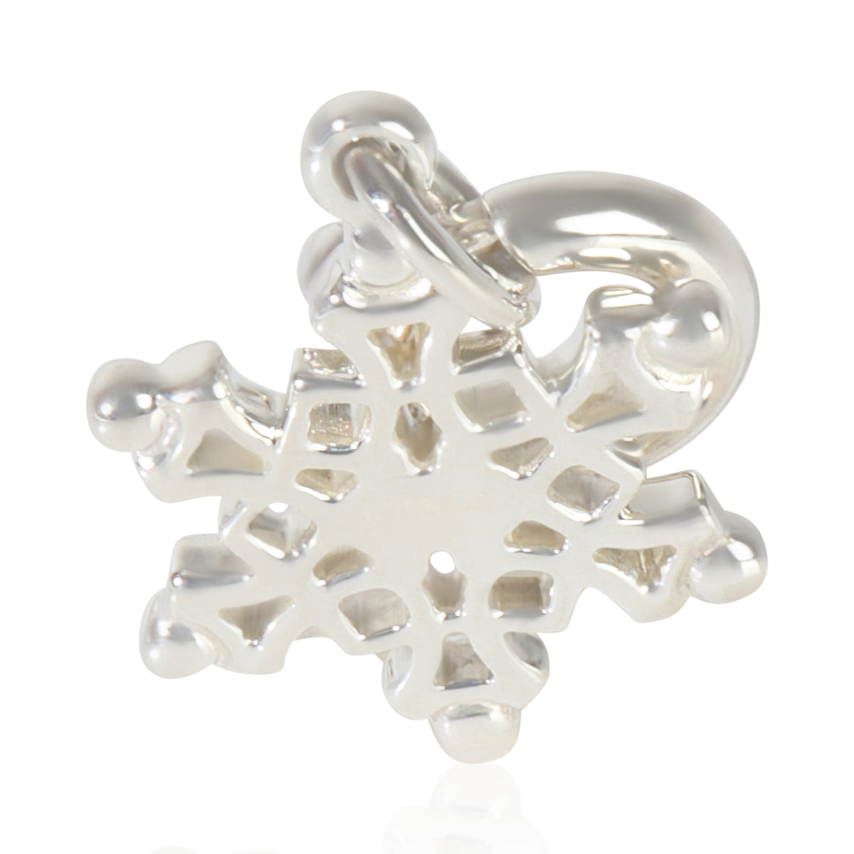 Sterling Silver  Snowflake Charm