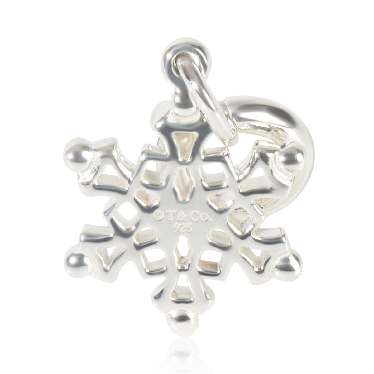 Sterling Silver  Snowflake Charm