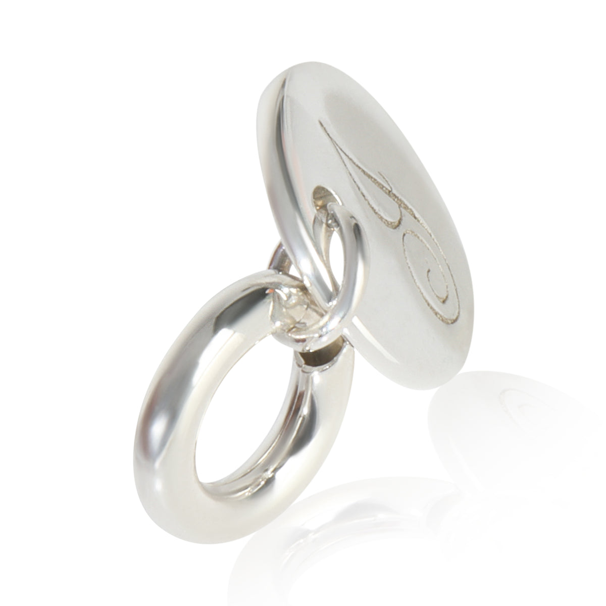 Sterling Silver  Notes Initial J Charm