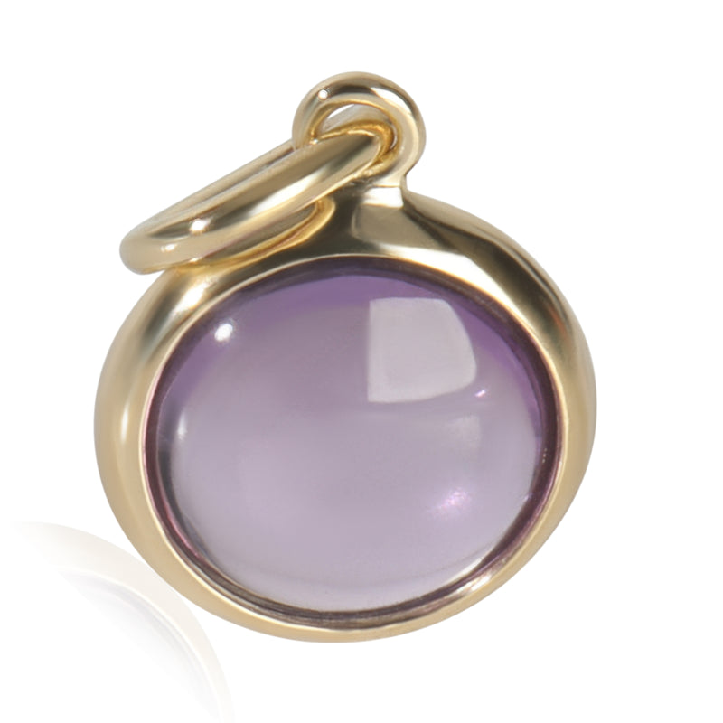 Rose Gold Amethyst Paloma Picasso Charm