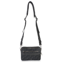 Christian Dior Black Oblique Jacquard Safari Messenger Handbag ad1