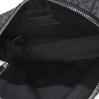 Christian Dior Black Oblique Jacquard Safari Messenger Handbag ad2