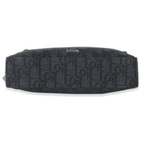 Christian Dior Black Oblique Jacquard Safari Messenger Handbag box